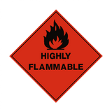 Highly Flammable Label | Safety-Label.co.uk