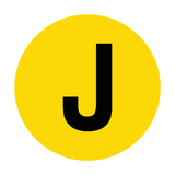 Letter J Floor Marker | Safety-Label.co.uk