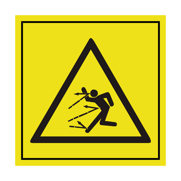 Keep A Safe Distance ISO Label