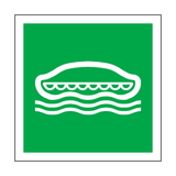Lifeboat Symbol Sign | Safety-Label.co.uk