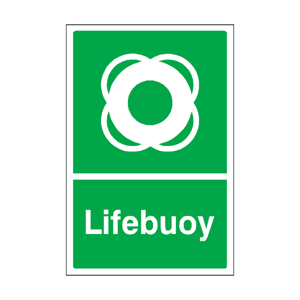 Lifebuoy Sign | Safety-Label.co.uk