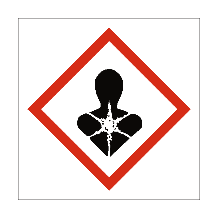 Long Term Risk Label Long Term Health Hazard COSHH Sign | Safety-Label.co.uk