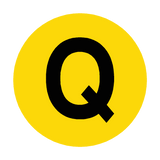 Letter Q Floor Marker | Safety-Label.co.uk