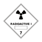 Radioactive I 7 Label | Safety-Label.co.uk