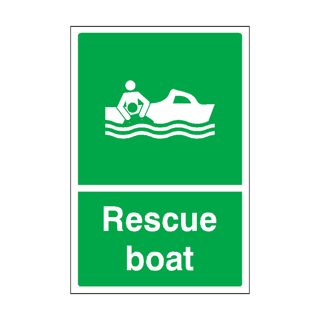 Water Rescue Sticker Rescue Boat Sticker
