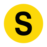 Letter S Floor Marker | Safety-Label.co.uk