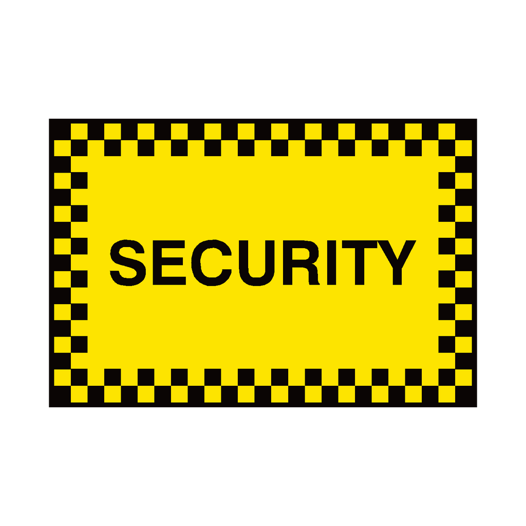 General Security Sign