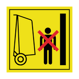 Stay Clear Of Gate Swinging Label | Safety-Label.co.uk