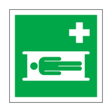 Stretcher Symbol Sign | Safety-Label.co.uk