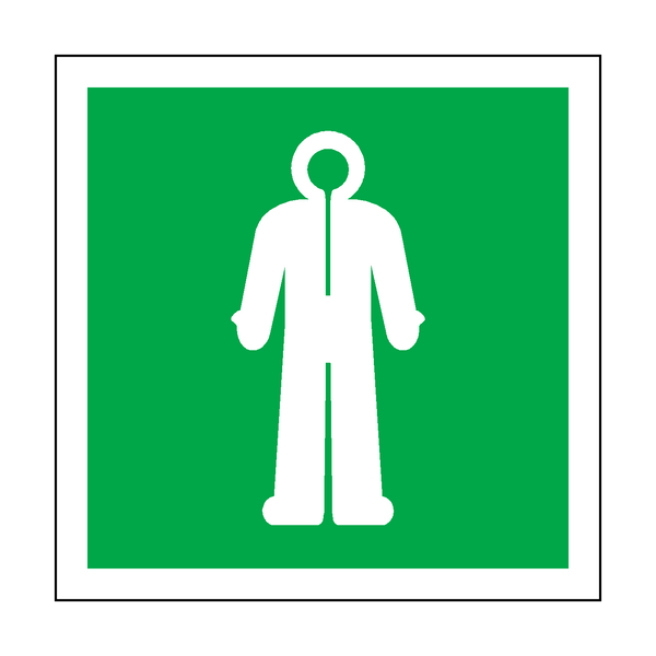 Survival Clothing Symbol Sign | Safety-Label.co.uk