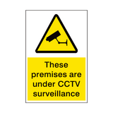 Premises Under Surveillance Sign | Safety-Label.co.uk