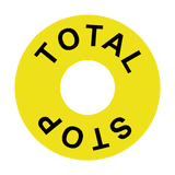 Total Stop Legend Label | Safety-Label.co.uk