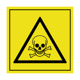 Toxic ISO 11684 Label | Safety-Label.co.uk