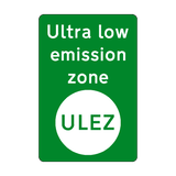 ULEZ Green Zone Sticker | Safety-Label.co.uk