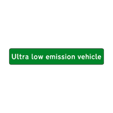 Ultra low emission vehicle sticker | Safety-Label.co.uk