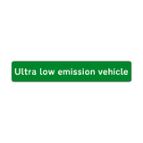 Ultra low emission vehicle sticker | Safety-Label.co.uk