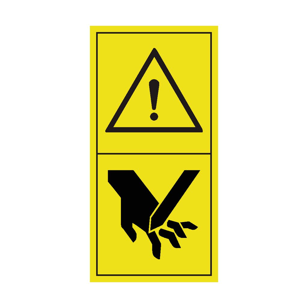 Sharp Blade Labels Warning Sharp Blade Sticker