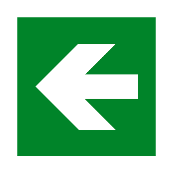 Arrow Left Sign | Safety-Label.co.uk