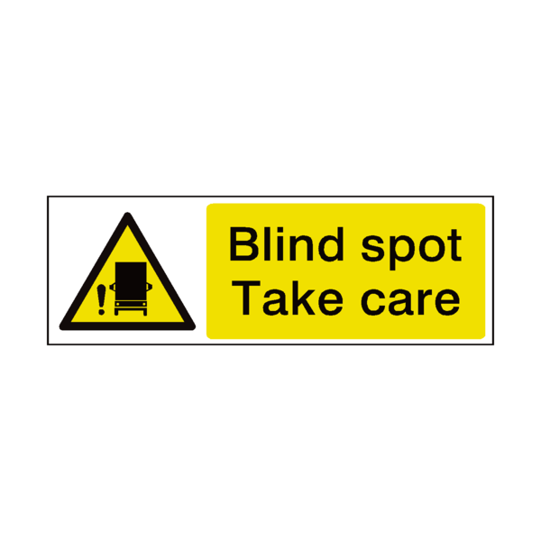 Blind Spot HGV Sticker | Safety-Label.co.uk