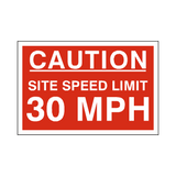 30 Mph Site Speed Limit Sign | Safety-Label.co.uk