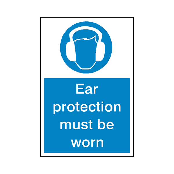 Ear Protection Sticker
