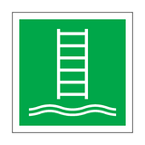 Embarkation Ladder Symbol Sign | Safety-Label.co.uk