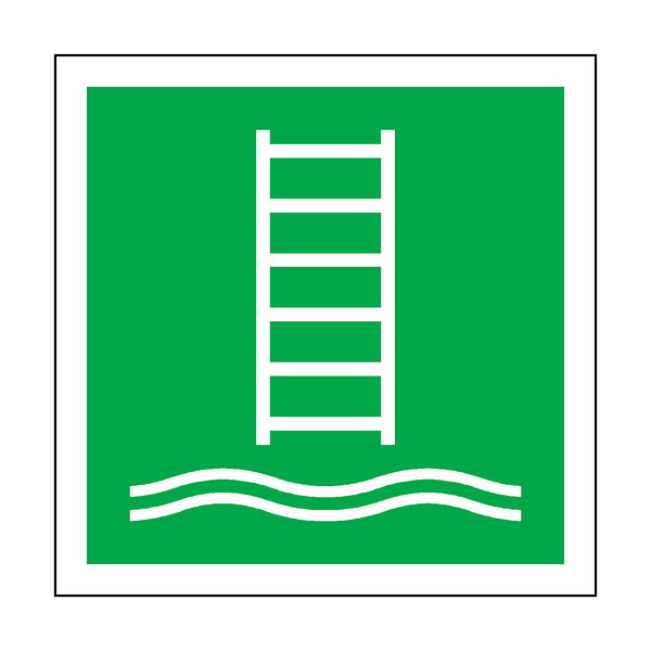 Embarkation Ladder Symbol Sign | Safety-Label.co.uk