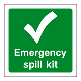 First Aid Spill Kit Sticker | Safety-Label.co.uk