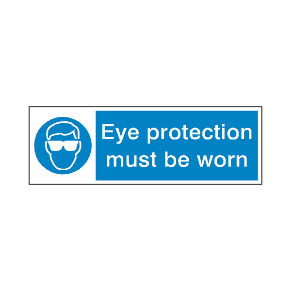 Eye Protection Label | Safety-Label.co.uk
