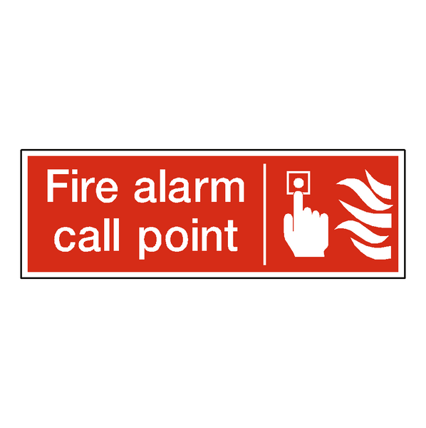 Fire Alarm Call Point Label | Safety-Label.co.uk