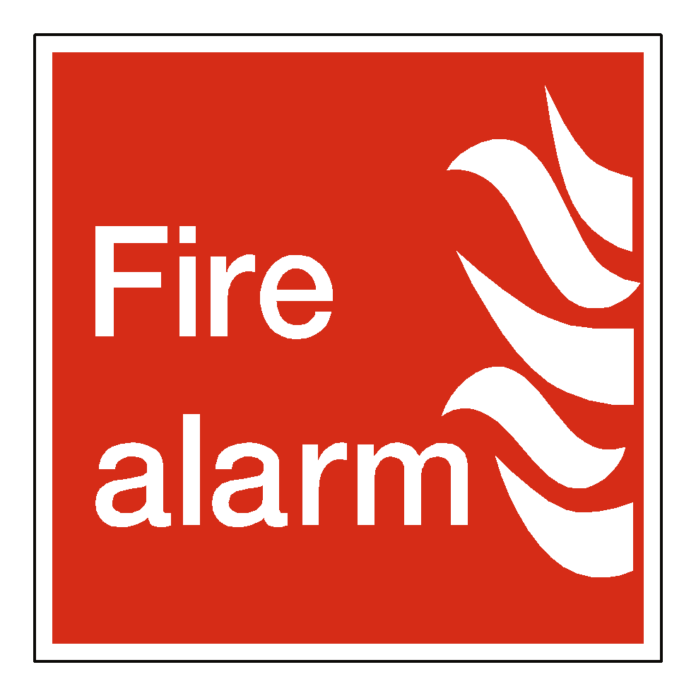 Fire Alarm Label | Safety-Label.co.uk