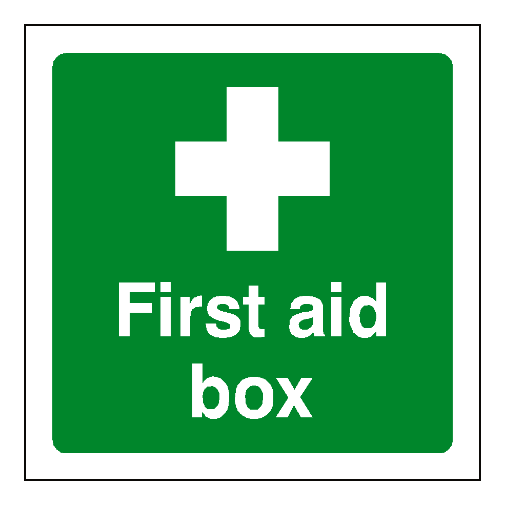 First Box Inside Sticker First Aid Box Sticker