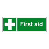 First Aid Safety Sign | Safety-Label.co.uk