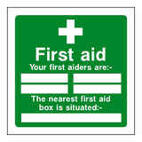 First Aid Stickers | Safety-Label.co.uk