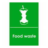 Food Logo Waste Recycling Signs | Safety-Label.co.uk