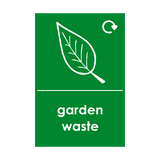 Garden Waste Logo Waste Recycling Signs | Safety-Label.co.uk