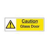 Glass Door Label | Safety-Label.co.uk