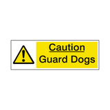 Danger Guard Dogs Warning Sign | Safety-Label.co.uk