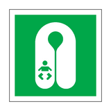 Infant's Life Jacket Symbol Sign | Safety-Label.co.uk