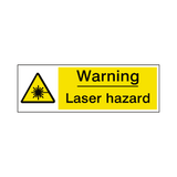 Laser Hazard Label | Safety-Label.co.uk