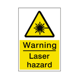 Laser Hazard Sign | Safety-Label.co.uk