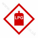 LPG Sign | Safety-Label.co.uk