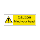 Mind Your Head Warning Sign | Safety-Label.co.uk