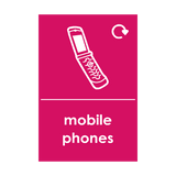 Mobile Phone Waste Sign | Safety-Label.co.uk