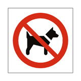 No Dogs Symbol Sign | Safety-Label.co.uk