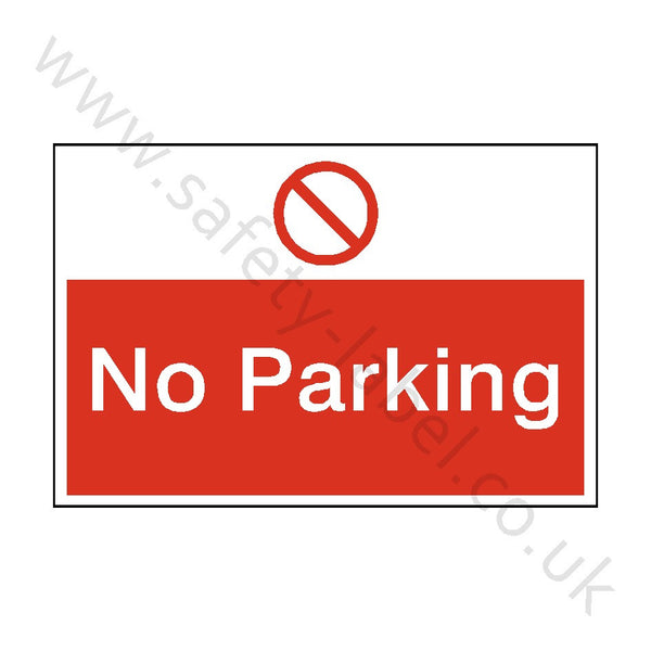 No Parking Site Sign | Safety-Label.co.uk