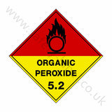 Organic Peroxide 5.2 Sign | Safety-Label.co.uk