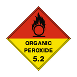 Organic Peroxide 5.2 Label | Safety-Label.co.uk