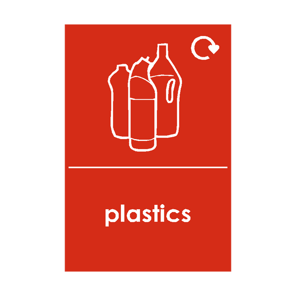 Plastic Waste Recycling Signs | Safety-Label.co.uk