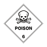 Poison 6 Label | Safety-Label.co.uk